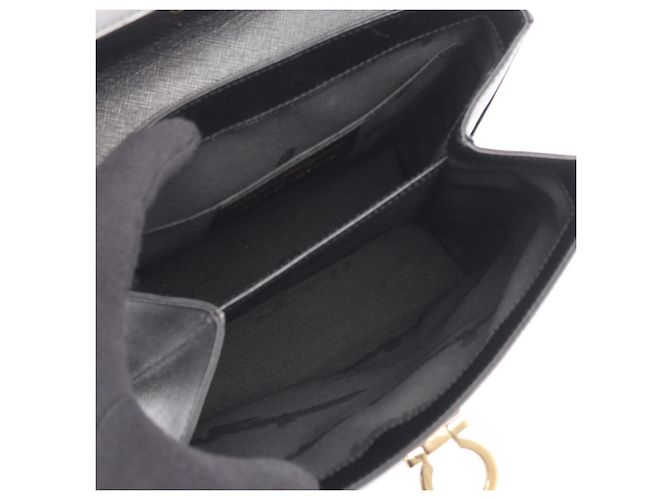 Borsa Gancini Salvatore Ferragamo Nero - vista 3