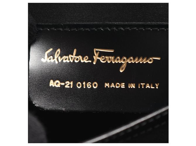 Borsa Gancini Salvatore Ferragamo Nero - vista 4