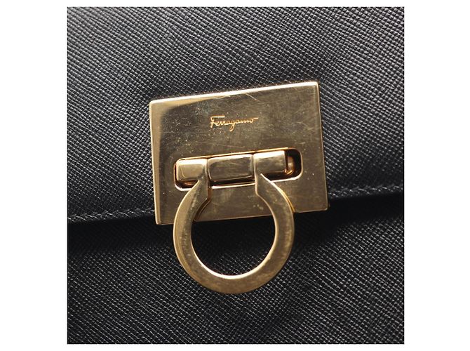 Borsa Gancini Salvatore Ferragamo Nero - vista 5