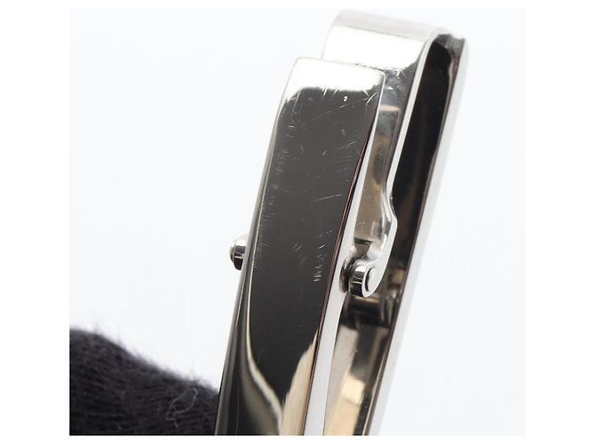 Fermaglio da cravatta in metallo argento per uomo Louis Vuitton - vista 4