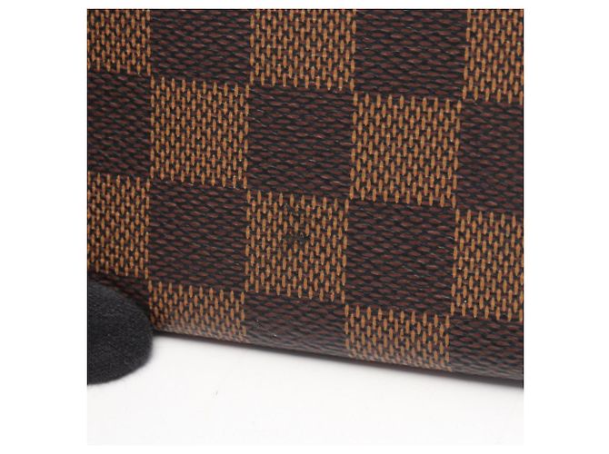 Louis Vuitton Visitenkartenhalter Umschlag Braun Damier ebene - Ansicht 8