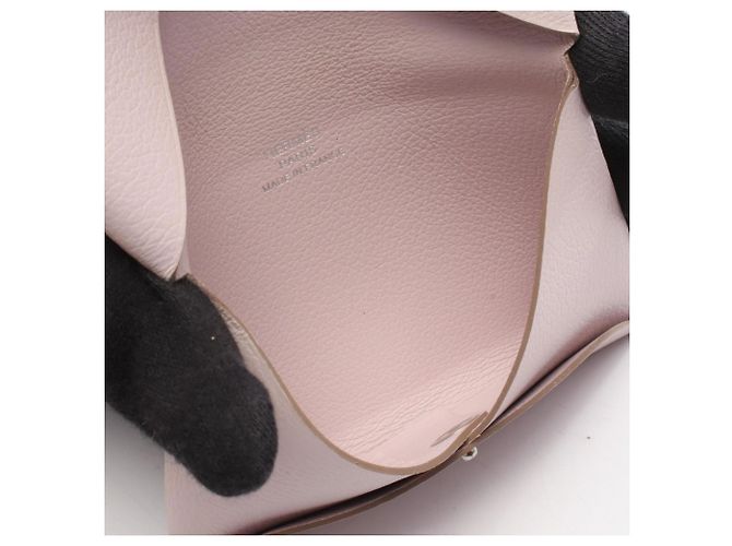 Monedero Calvi de Hermès en rosa - vista 4