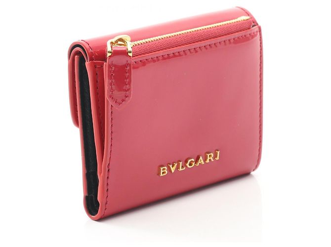Bulgari Billetera Bvlgari Serpenti Forever de dos pliegues Rosa - vista 2