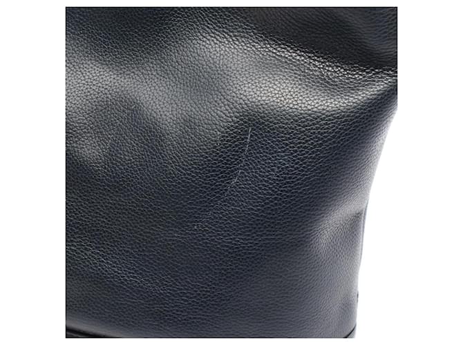 Borsa a Spalla Gucci Interlocking G Blu navy - vista 8