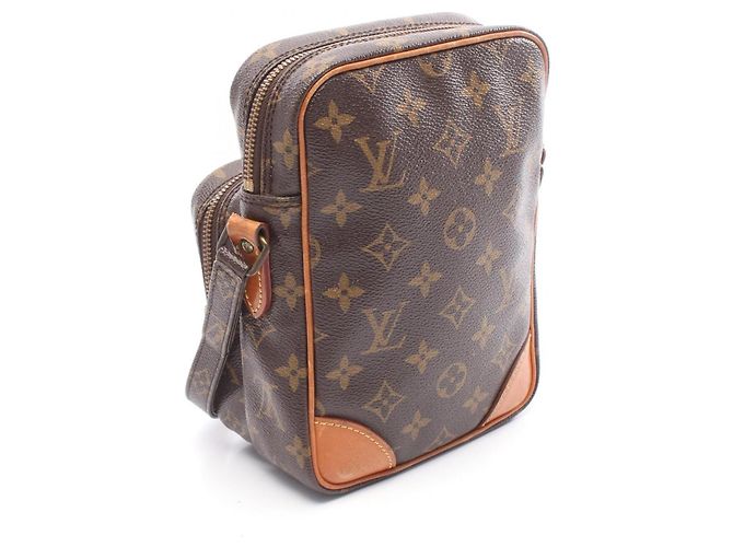 Borsa a Spalla Amazon Louis Vuitton Marrone - vista 2