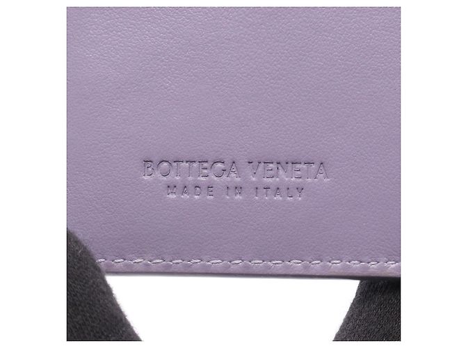 Billetera bi-fold de cuero Intrecciato Bottega Veneta - vista 4