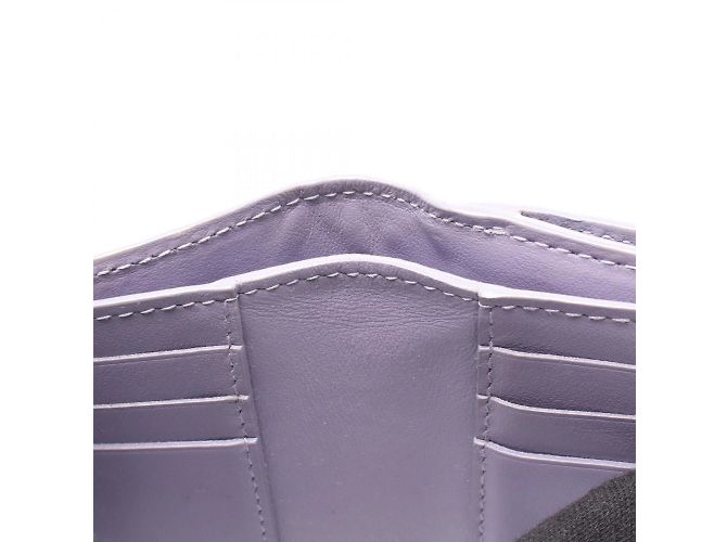 Billetera bi-fold de cuero Intrecciato Bottega Veneta - vista 6