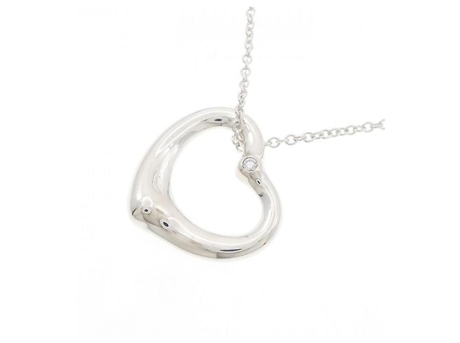 Tiffany & Co Collana Tiffany Open Heart in argento 925 - vista 3