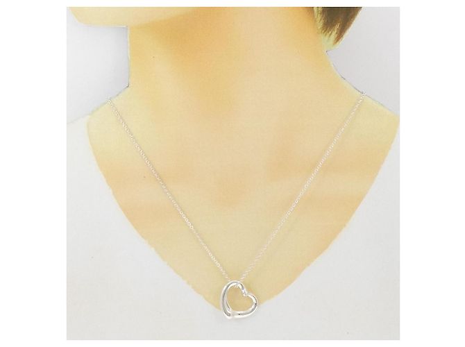 Tiffany & Co Collana Tiffany Open Heart in argento 925 - vista 6