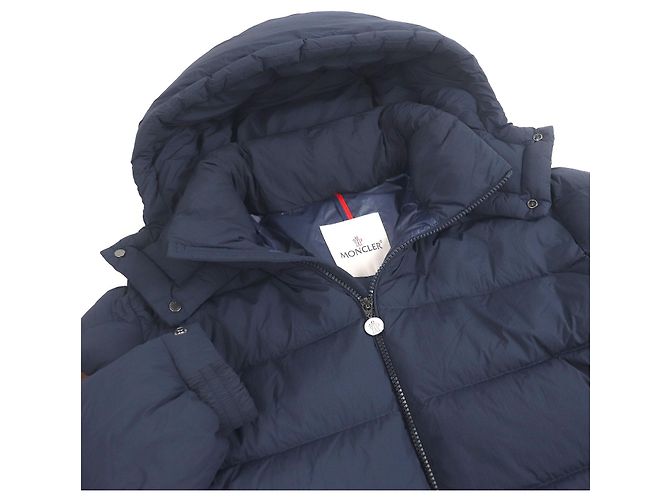 Moncler ENZIAN GIUBOTTO Chaqueta de Plumas de Nylon Castaño Azul Azul marino - vista 2