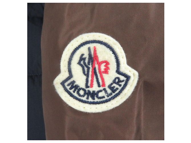 Moncler ENZIAN GIUBOTTO Chaqueta de Plumas de Nylon Castaño Azul Azul marino - vista 5