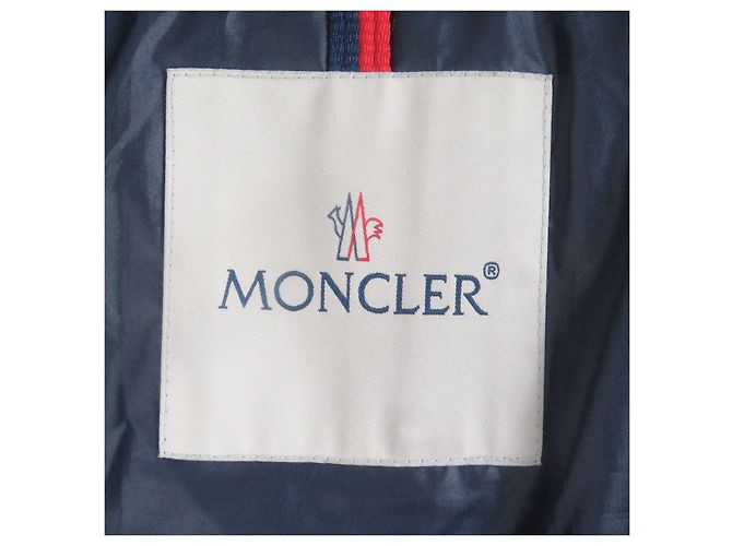Moncler ENZIAN GIUBOTTO Chaqueta de Plumas de Nylon Castaño Azul Azul marino - vista 7
