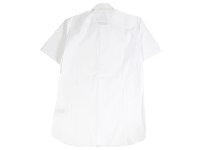 Camicia a Maniche Corte Burberry Bianco - vista 3