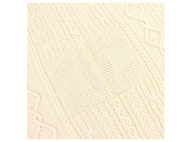Timeless Conjunto de 2 piezas de cachemira COCO Mark de Chanel - Artículos para el hogar Negro Beige - vista 5