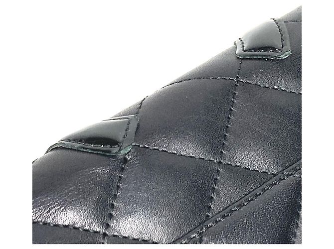Cartera Larga Línea Cambon de Chanel Negro Rosa - vista 9