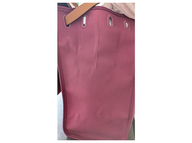 Hermès Herbag Toile 39 Rosa - vista 15