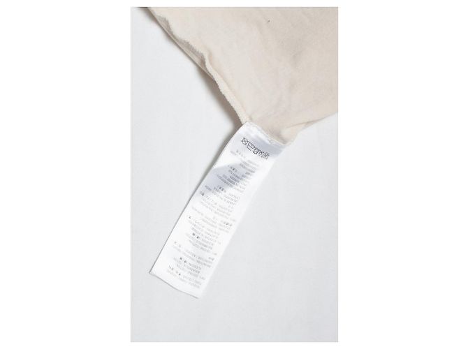 Balenciaga, camiseta básica en blanco roto - vista 7
