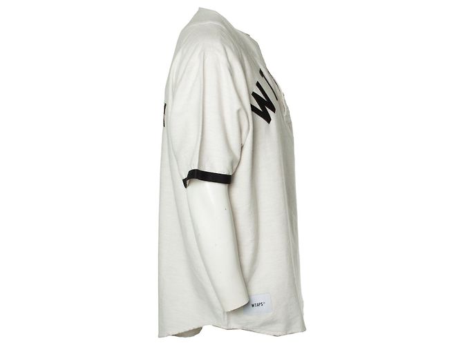 Autre Marque Camiseta oversized con logo WTAPS Blanco - vista 2