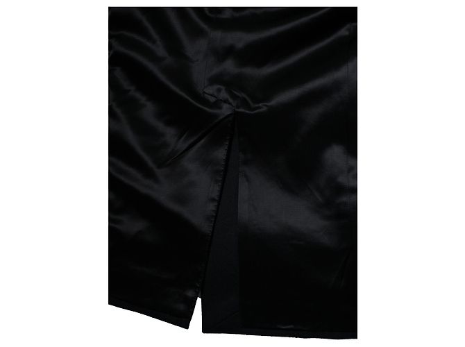 Schwarze Fischgrät-Blazerjacke von Saint Laurent 2018 - Ansicht 4