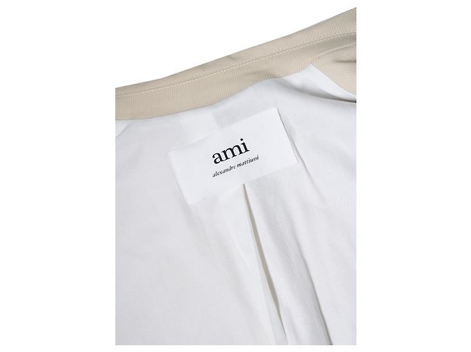 Ami, beiger Mantel mit 2 Einschubtaschen - Ansicht 5