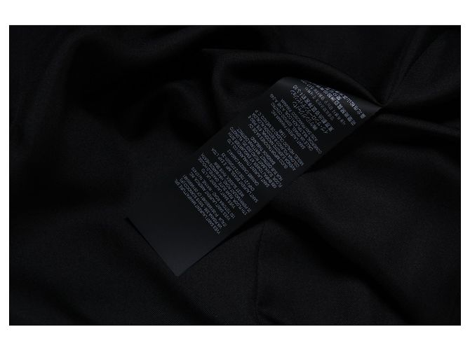 Schwarzer Seidenblazer von Saint Laurent 2021 - Ansicht 4