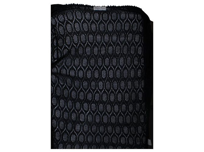 Autre Marque Strickjacke aus Lurex mit Perlen von Cesare Gatti Schwarz - Ansicht 8