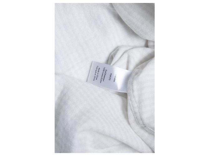 Autre Marque Elizabeth & James, camisa blanca de algodón con capucha Blanco - vista 5