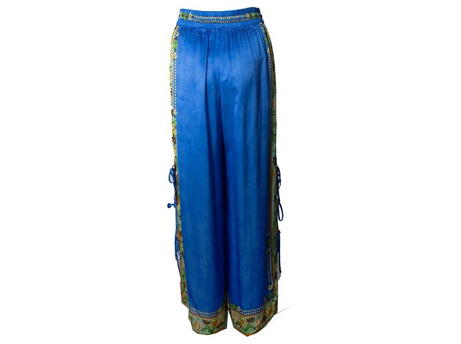 Autre Marque Alemais, Calça Linda em cobalto - vista 2