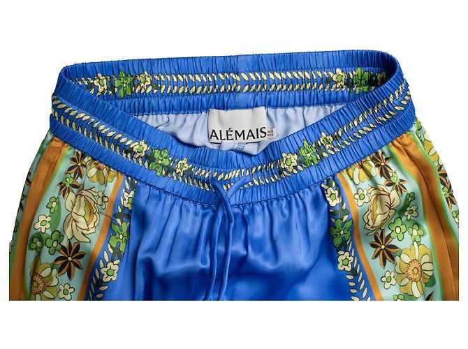 Autre Marque Alemais, Calça Linda em cobalto - vista 5