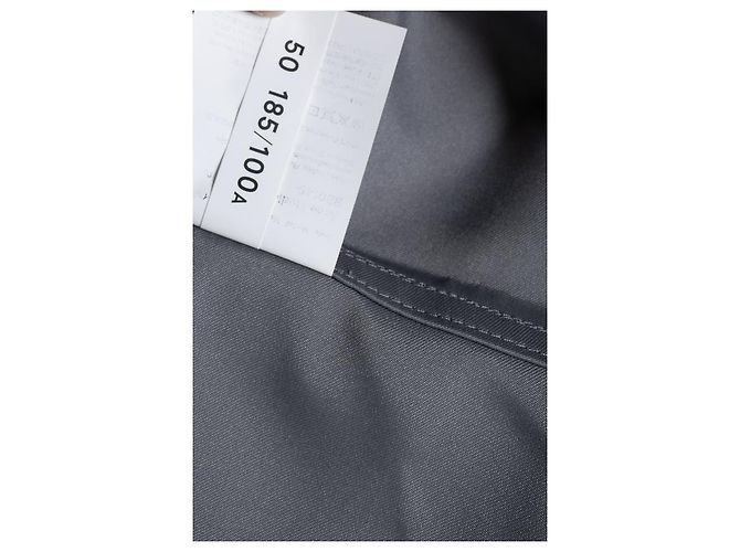 Acne Studios, Camicia western in satin grigio - vista 7