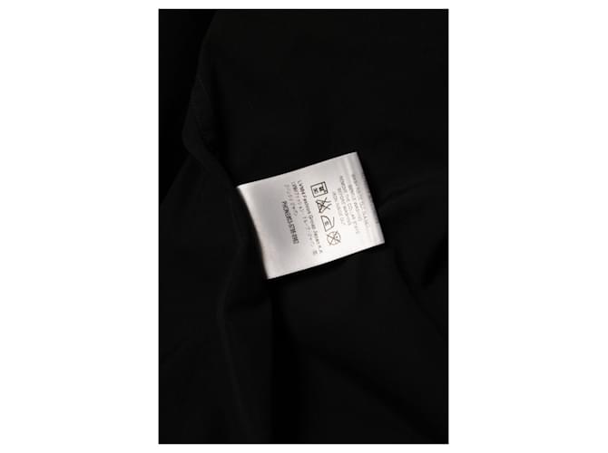 Givenchy, Schwarze Baumwollhemd mit Logo - Ansicht 6