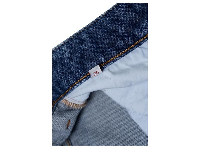 Valentino Garavani, jeans azules con bolsillos en V - vista 8
