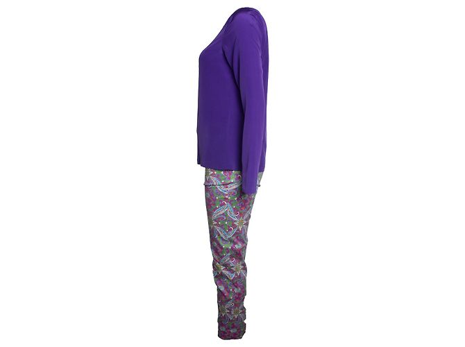 Ralph Lauren, Set viola con stampa paisley Multicolore Porpora - vista 3