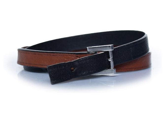 Autre Marque Lederwickelarmband Want die Essentials des Lebens Braun Schwarz - Ansicht 2