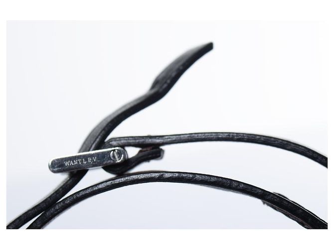 Autre Marque Lederwickelarmband Want die Essentials des Lebens Braun Schwarz - Ansicht 6