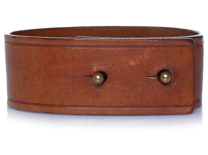Acne Studios, Lederarmband mit Manschette Braun - Ansicht 2