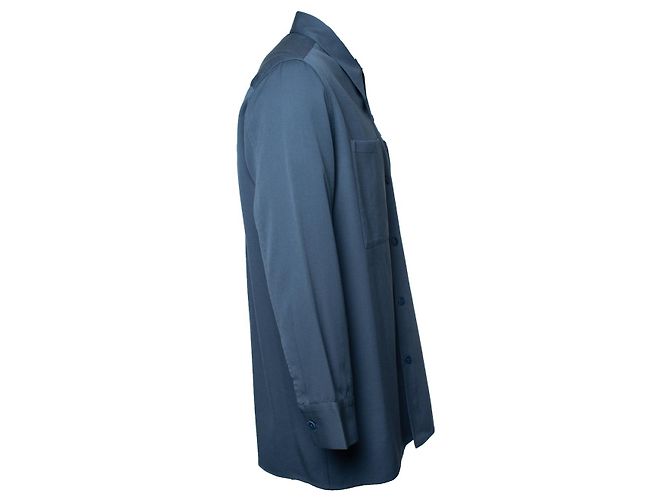 Jil Sander, camicia in petrolio Verde - vista 4