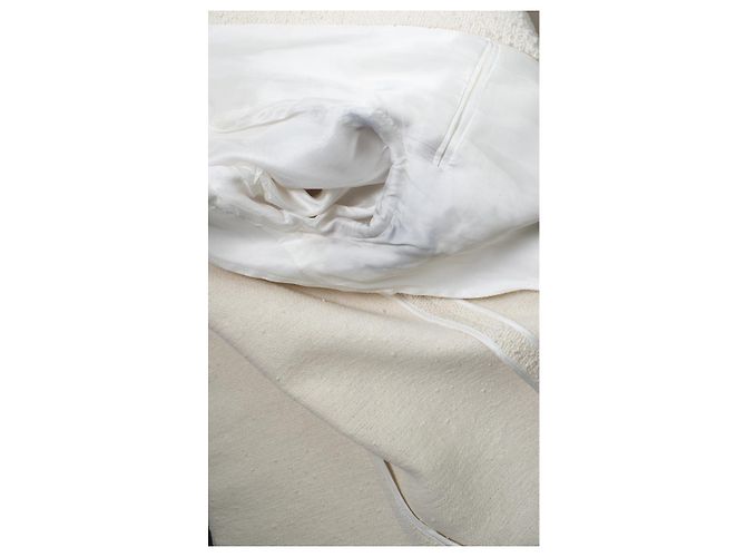 Amiri, blazer blanco de bouclé - vista 6