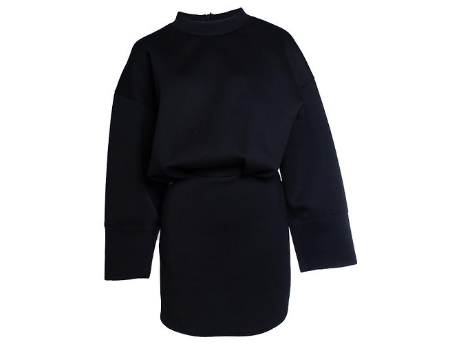 Autre Marque Abito in neoprene nero Silvian Heach - vista 4