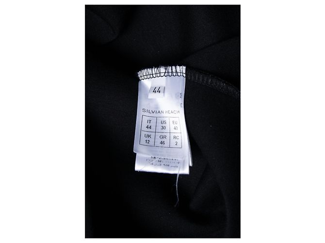 Autre Marque Abito in neoprene nero Silvian Heach - vista 6