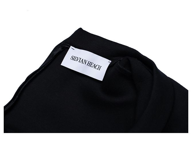 Autre Marque Abito in neoprene nero Silvian Heach - vista 7