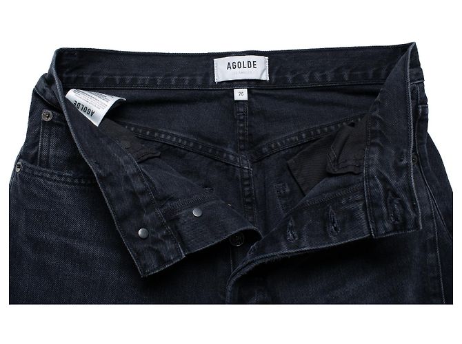 Agolde, jeans Cleo en negro - vista 7