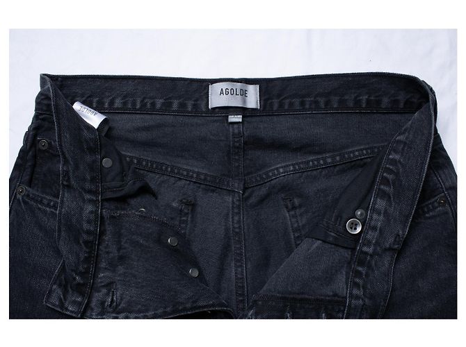 Agolde, Jeans Criss Cross en negro - vista 6