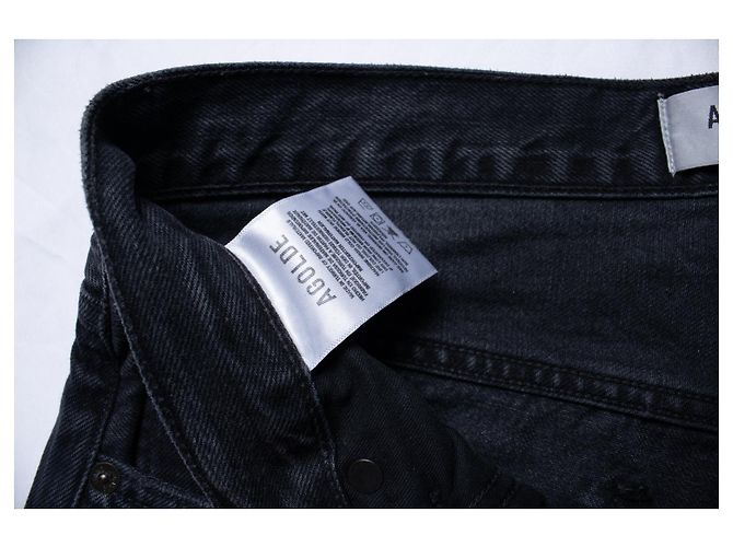 Agolde, Jeans Criss Cross en negro - vista 7