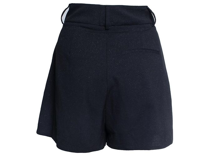 Autre Marque Shorts glitter neri Maison Margiela Nero - vista 2