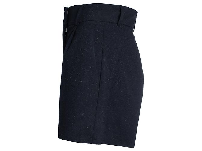 Autre Marque Shorts glitter neri Maison Margiela Nero - vista 4