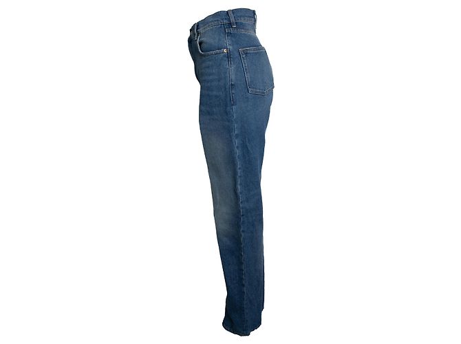 Jeans rectos azules Golden Goose - vista 4