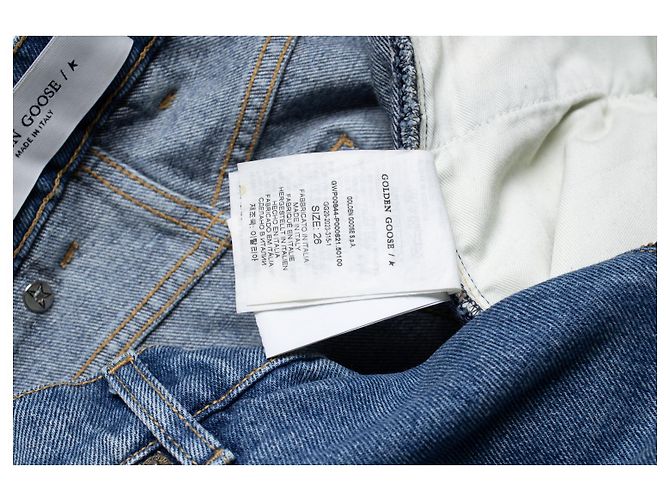 Jeans rectos azules Golden Goose - vista 6
