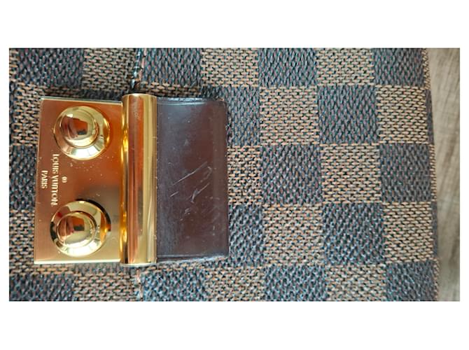 Louis Vuitton Croisette Damier Ebano Marrone - vista 17