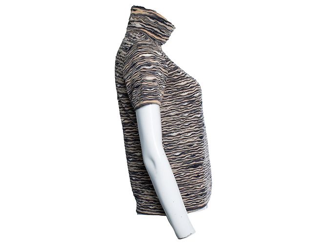 Missoni, kurzärmliger Rollkragenpullover - Ansicht 2